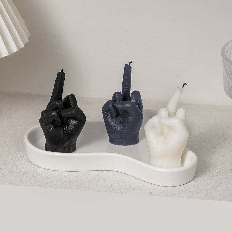 Super Duper Big Deal Middle Finger Shaped Scented Candles