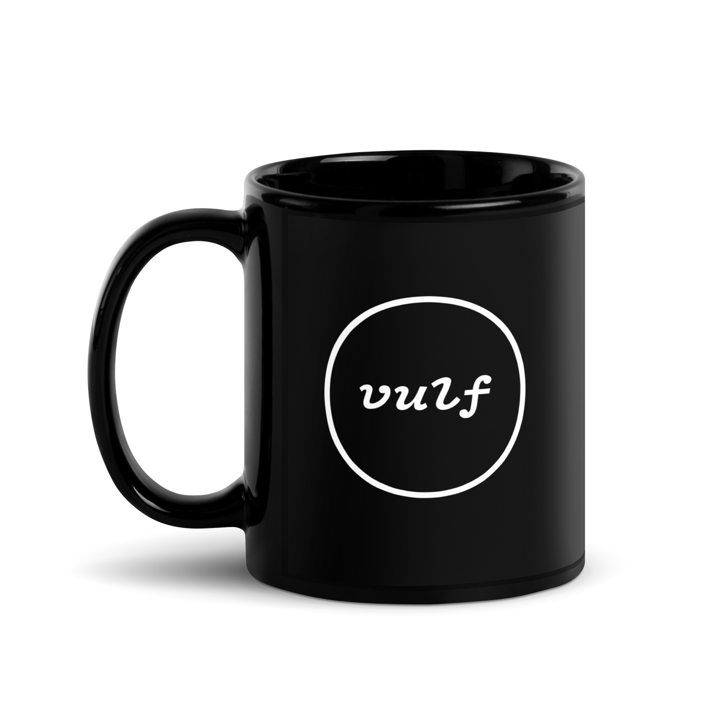 Official Vulfpeck VOSM Black Glossy Mug