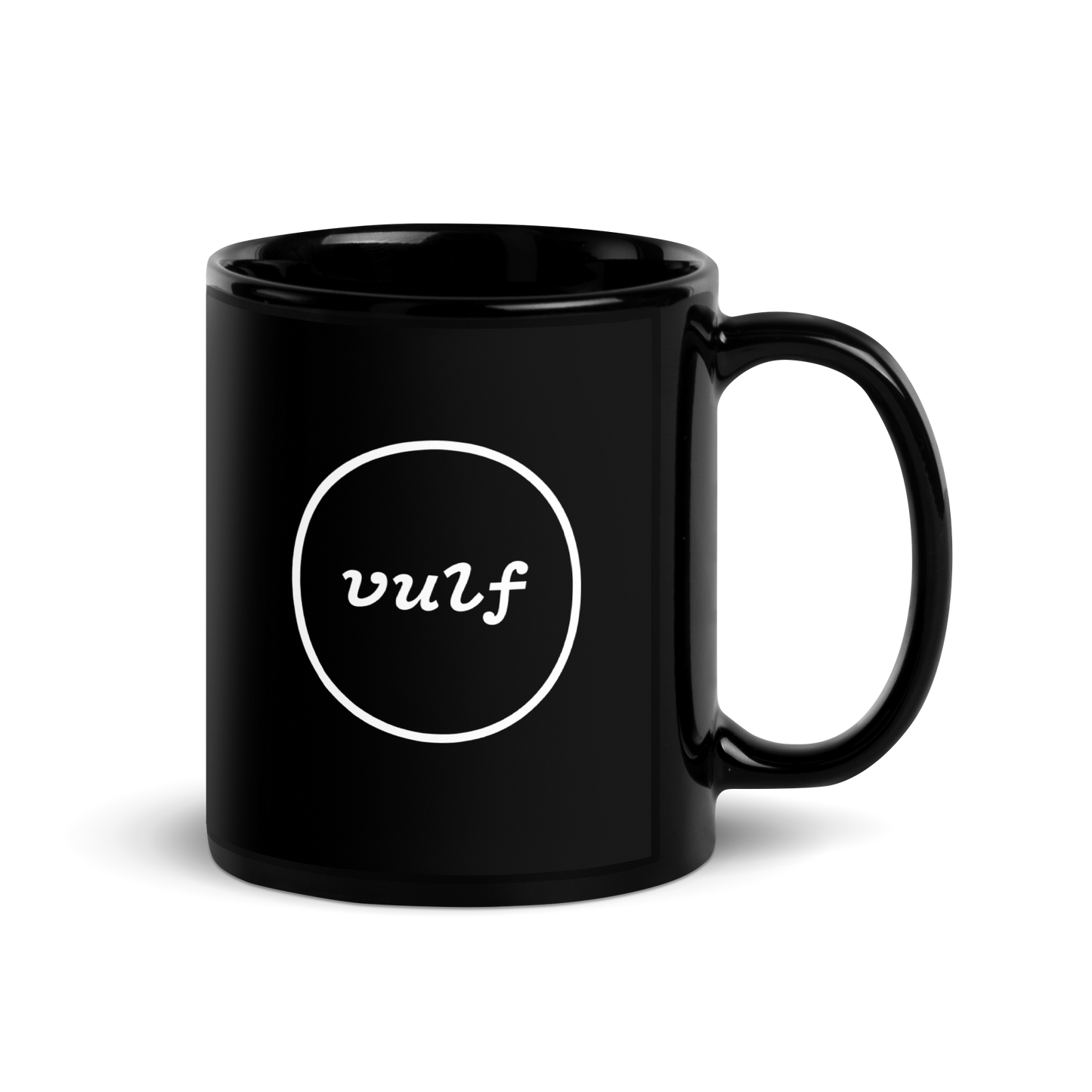 Official Vulfpeck VOSM Black Glossy Mug