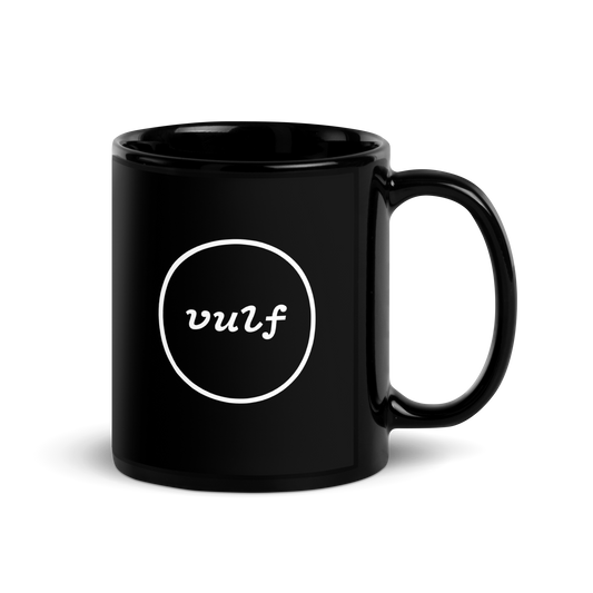 Official Vulfpeck VOSM Black Glossy Mug