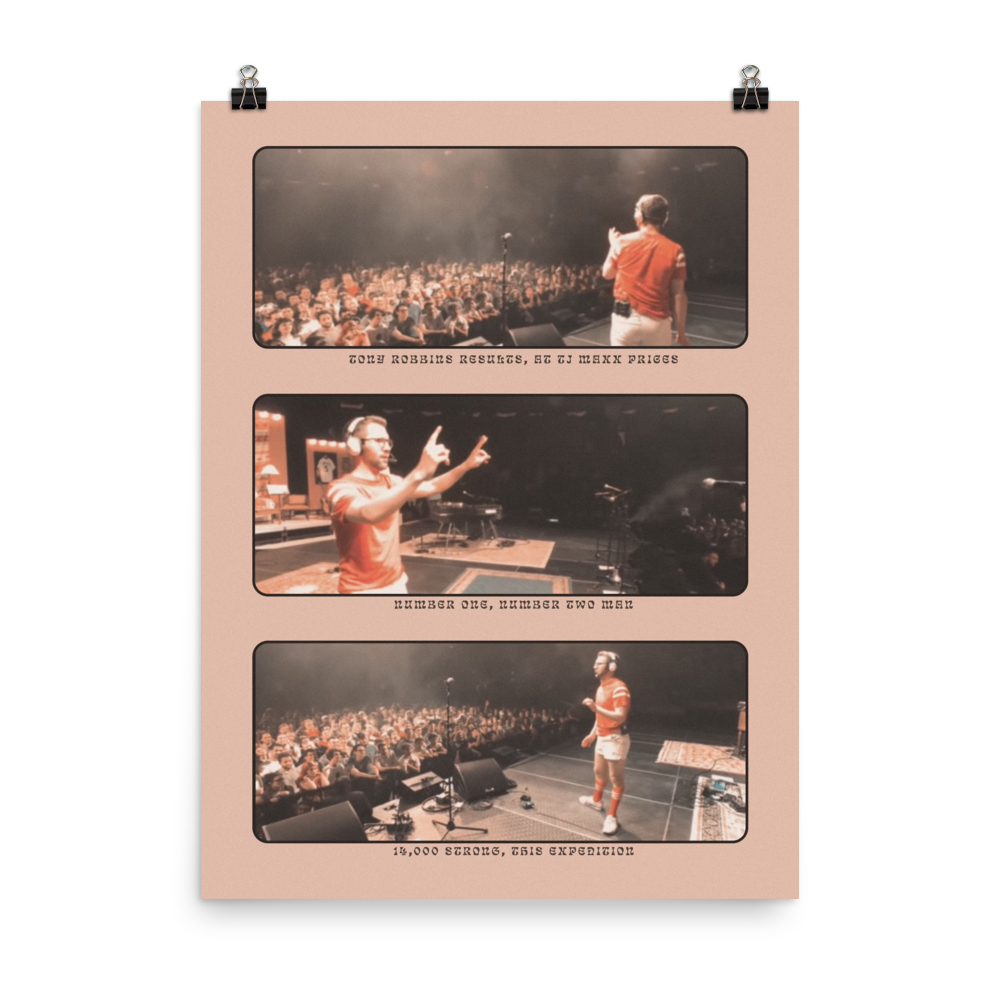 Official Vulfpeck VOSM The Hill Climbers Commemorative 18x24 Poster