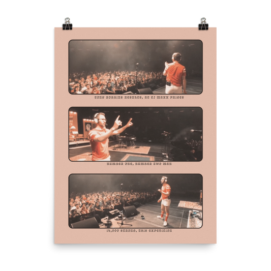 Official Vulfpeck VOSM The Hill Climbers Commemorative 18x24 Poster